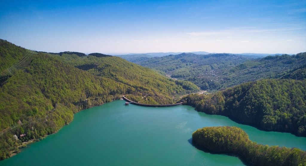Lacul Păltinu Sursă foto: Facebook/Valea Doftanei