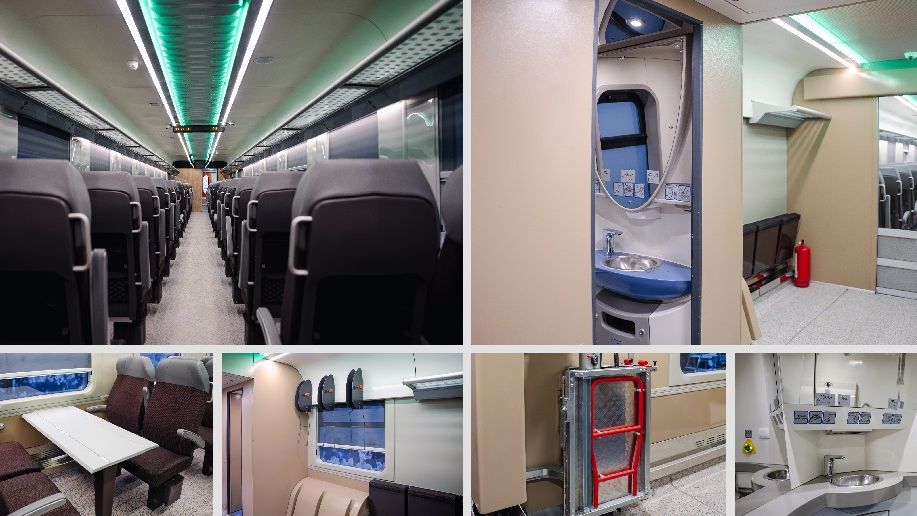 Două vagoane CFR au fost modernizate de Electroputere VFU Pașcani. Cum arată după transformare