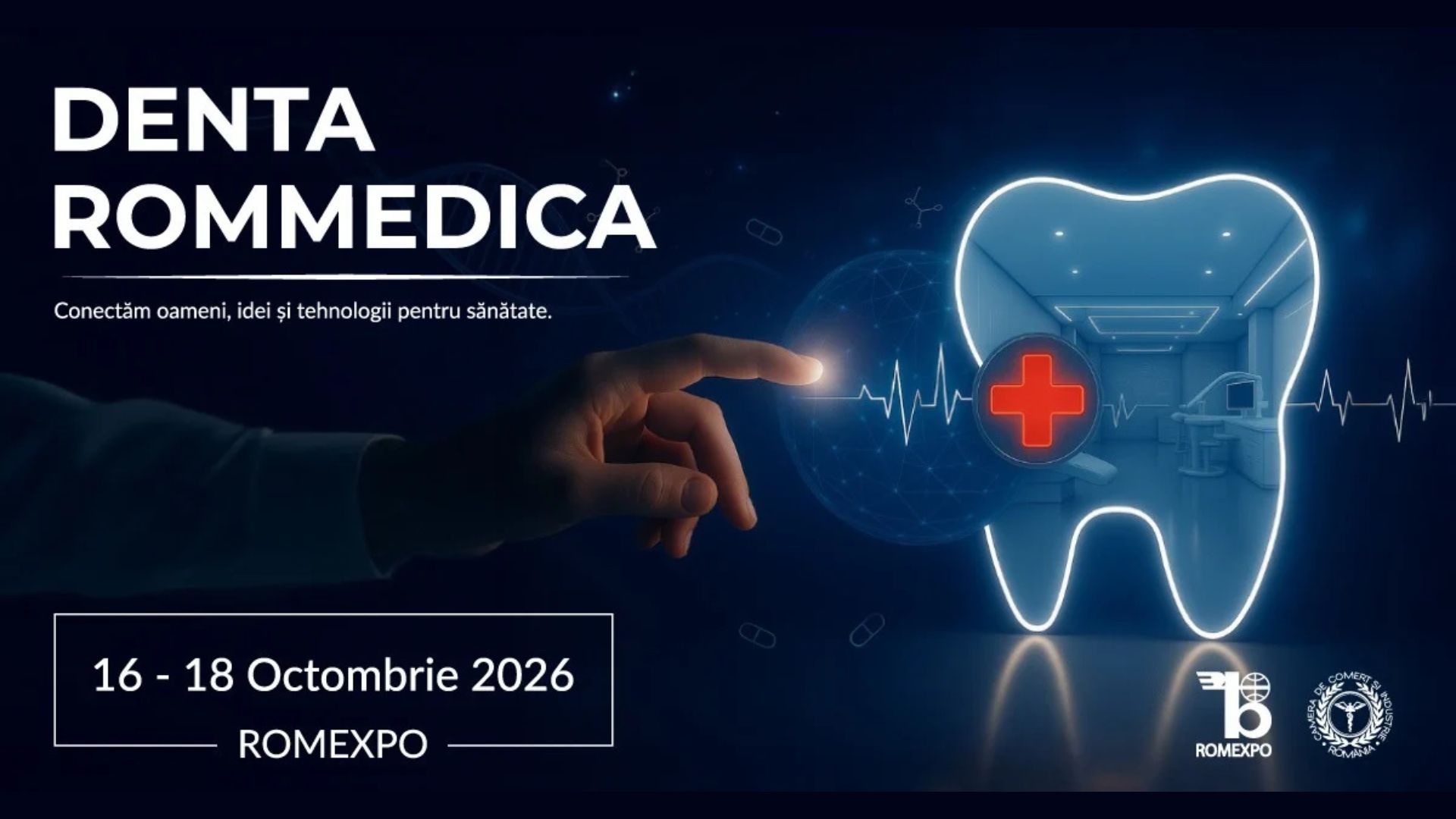 DENTA & ROMMEDICA & SNOO 2026. Vino la evenimentul dedicat sănătății, la Romexpo