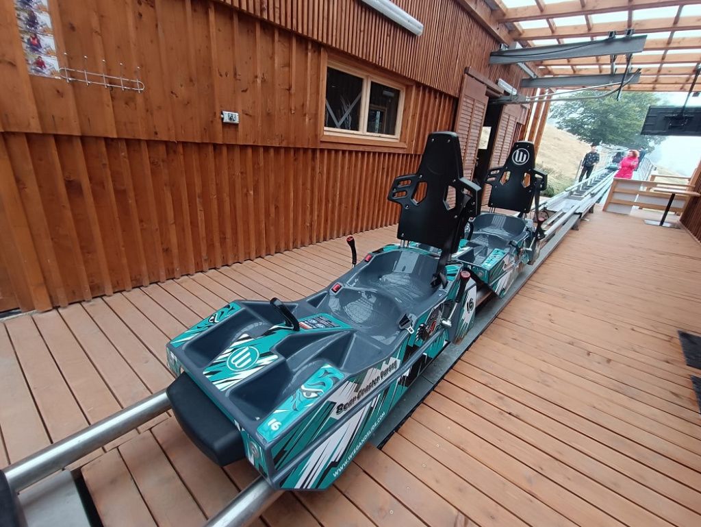 Pista de Bob Vărșag (Harghita) - locul de pornire