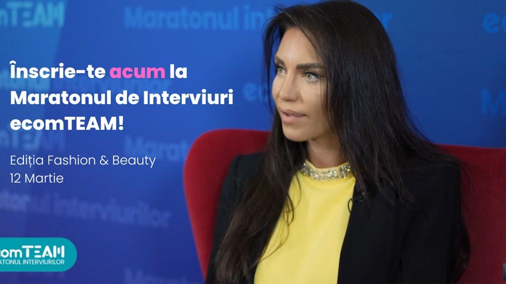 Maratonul Interviurilor din Fashion & Beauty: spune-ne povestea brandului tău la ecomTEAM pe 12 martie