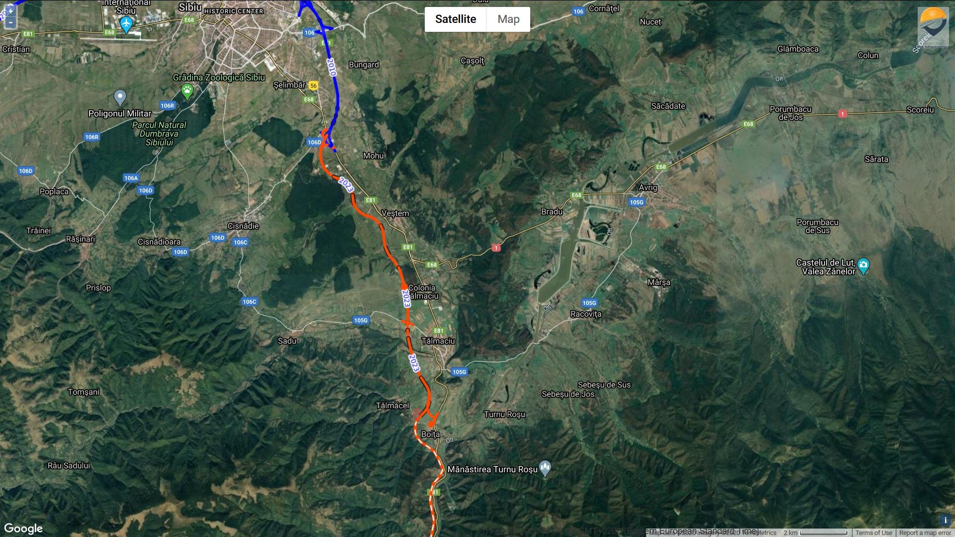 Asociatia Pro Infrastructura: Autostrada Sibiu-Pitesti, prima autostrada montana din Romania, scoasa la licitatie pe baza unor studii de fezabilitate vechi de 12 ani