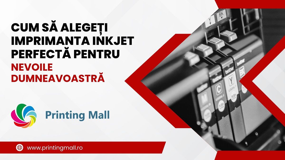 Cum să Alegeți Imprimanta Inkjet Perfectă pentru Nevoile Dumneavoastră