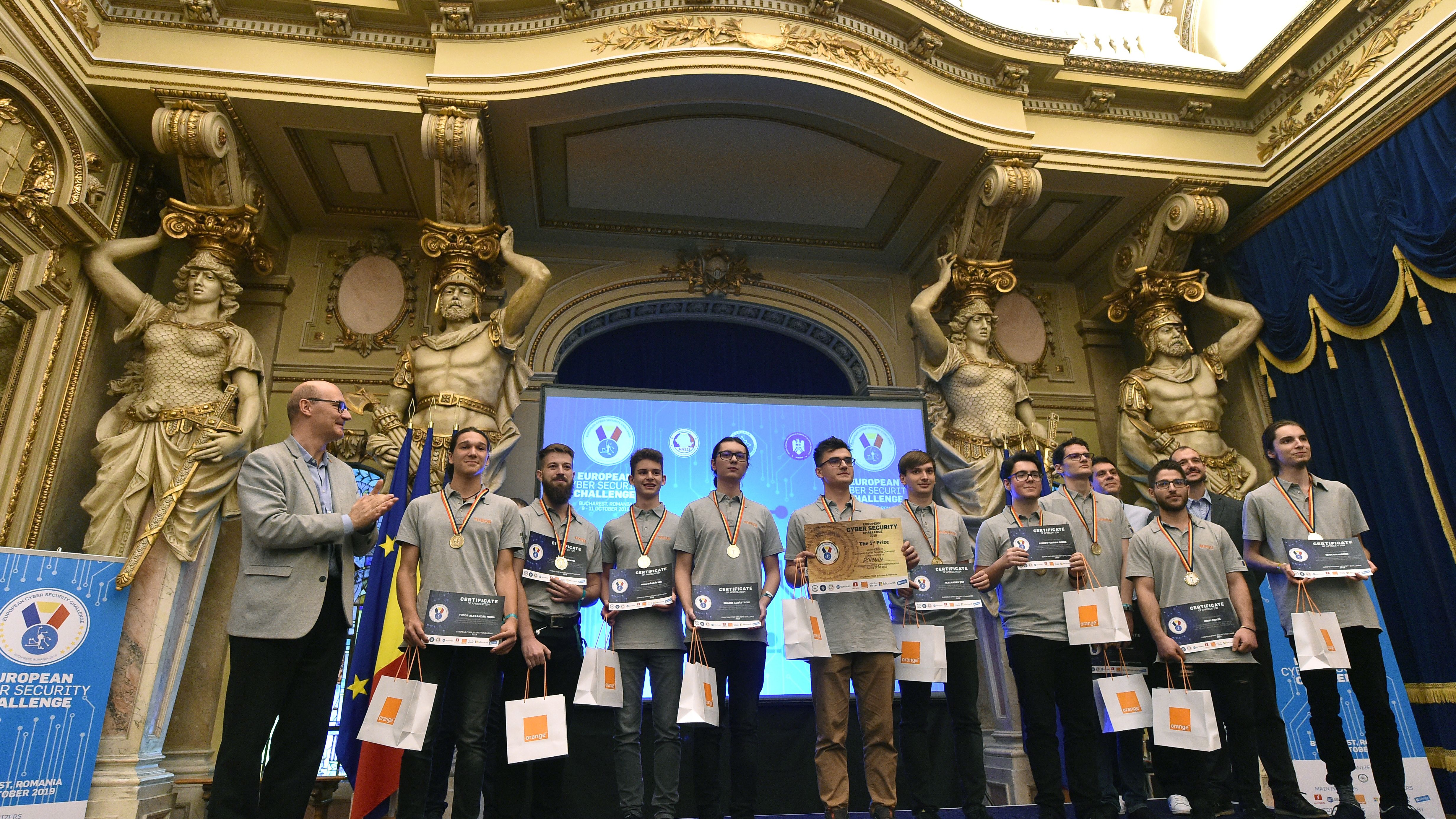 Romania a castigat titlul de campioana europeana la competitia European Cyber Security Challenge 2019