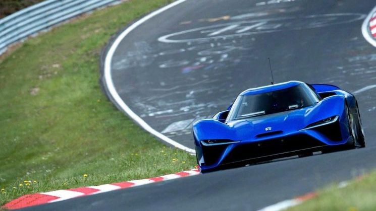 Hypercar-ul electric NextEv Nio EP9 stabileste un nou la Nurburgring
