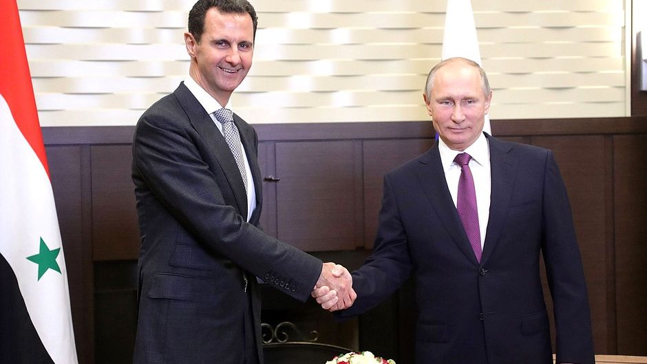 Bashar al-Assad le-a spus unor parlamentari rusi ca loviturile occidentale reprezinta un act de agresiune
