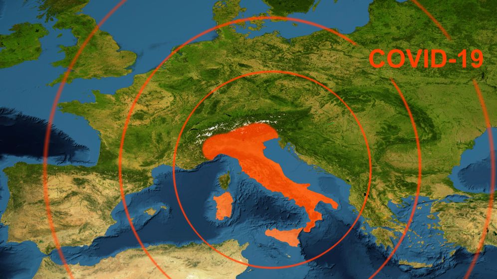 Italia înregistrează cel mai ridicat număr de infectări - de peste 6 ori mai mare decât recordul din primăvară