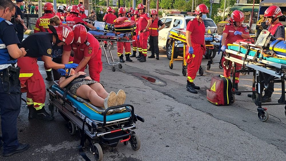 Accident feroviar la Gara Basarab din București