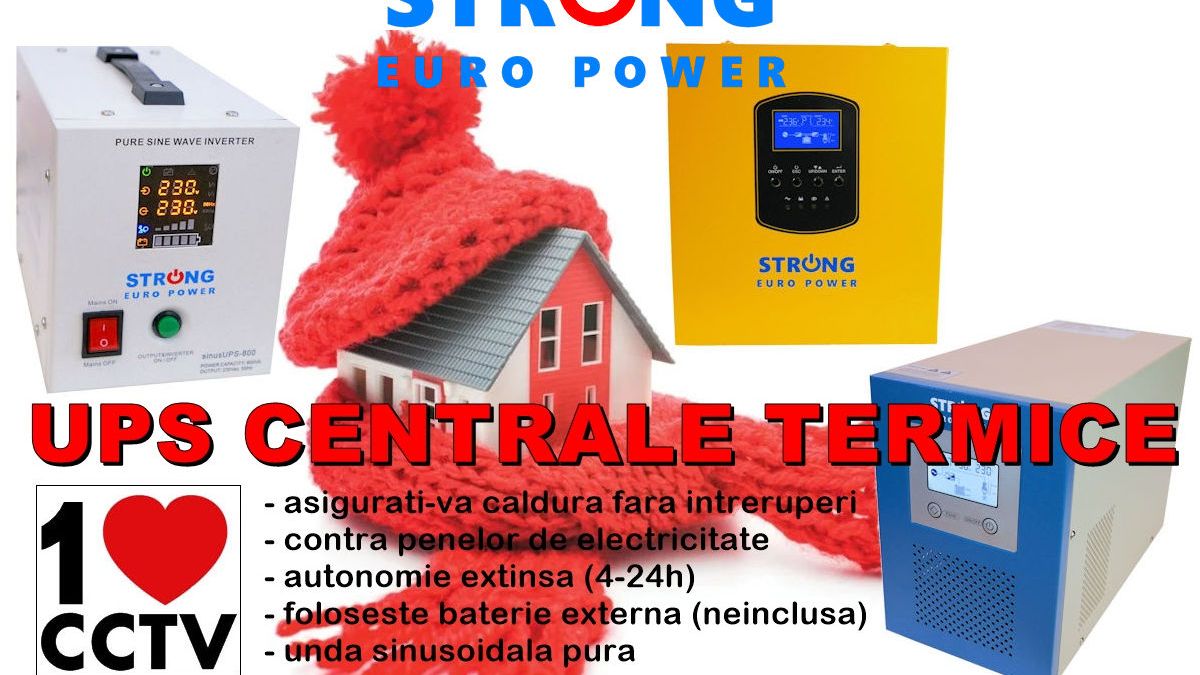 De ce ar trebui să alegem un UPS centrală termică Strong Euro Power?