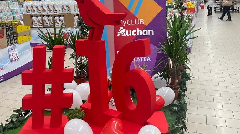 Auchan România sărbătorește 16 ani de activitate cu oferte "anti-inflație"