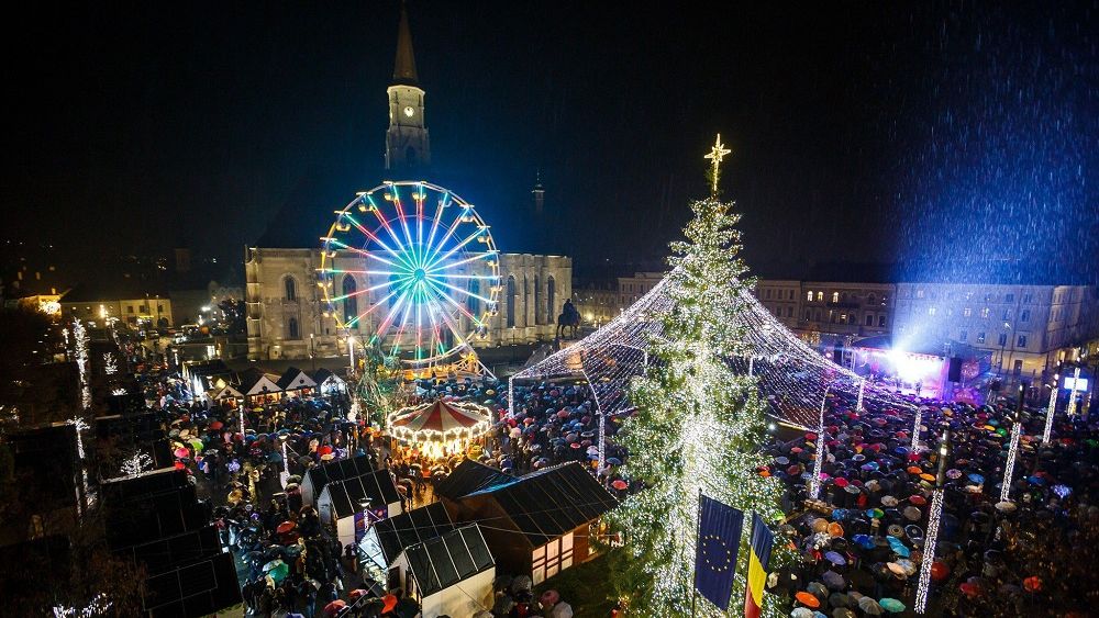 FOTO | Mihai Oprean, directorul Târgului de Crăciun Cluj: Anul ăsta nu ne-am axat pe nume mari aduse de la București