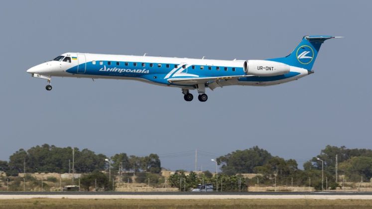 Compania aeriana ucraineana Dniproavia a lansat zboruri pe ruta Bucuresti-Kiev