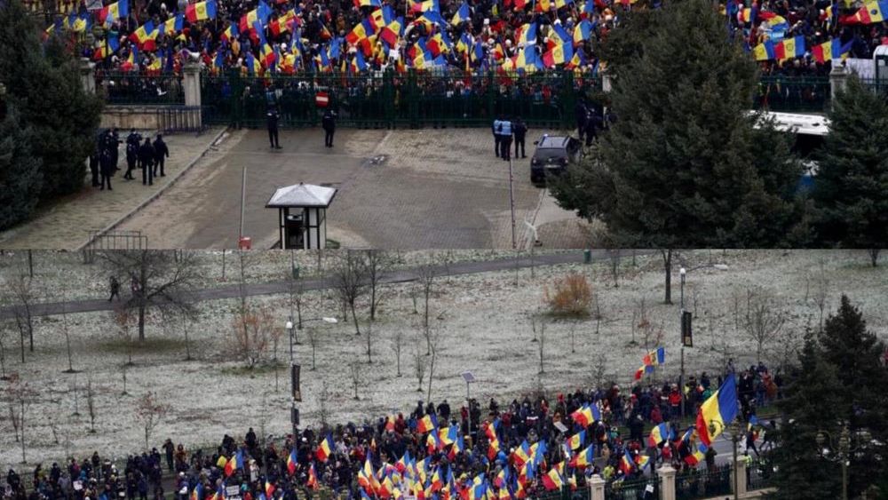 Surse G4Media: Câte amenzi a aplicat Jandarmeria Română în urma protestului din București