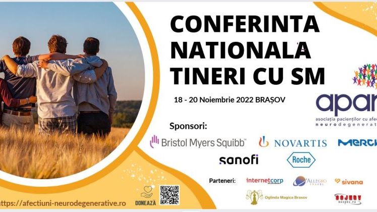 Conferința Națională Tineri cu Scleroză Multiplă, ediția a 5-a 18-20 noiembrie 2022, Brașov