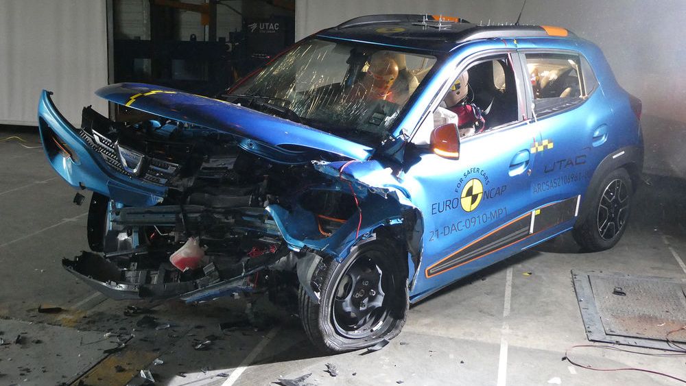 Dacia Spring și Renault Zoe, rezultate foarte slabe la testele Euro NCAP