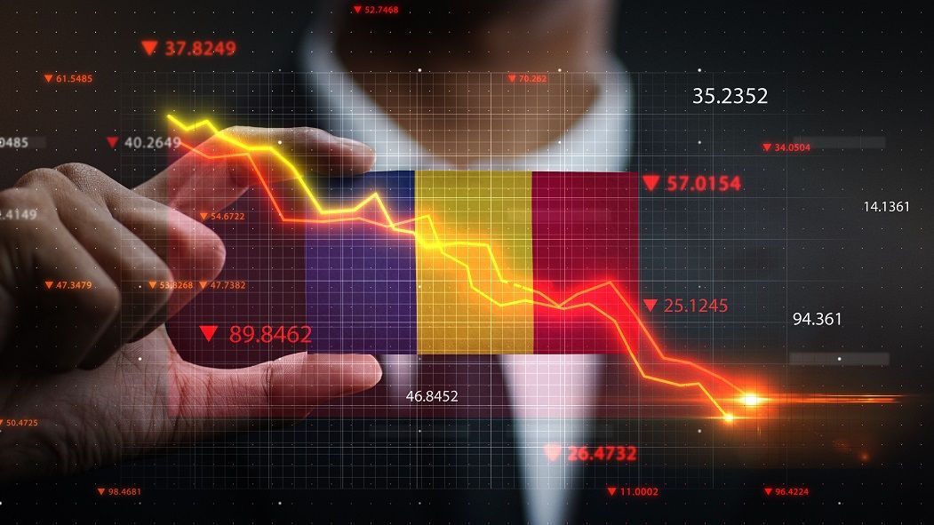 INS: Economia României a scăzut cu 3,9% în 2020