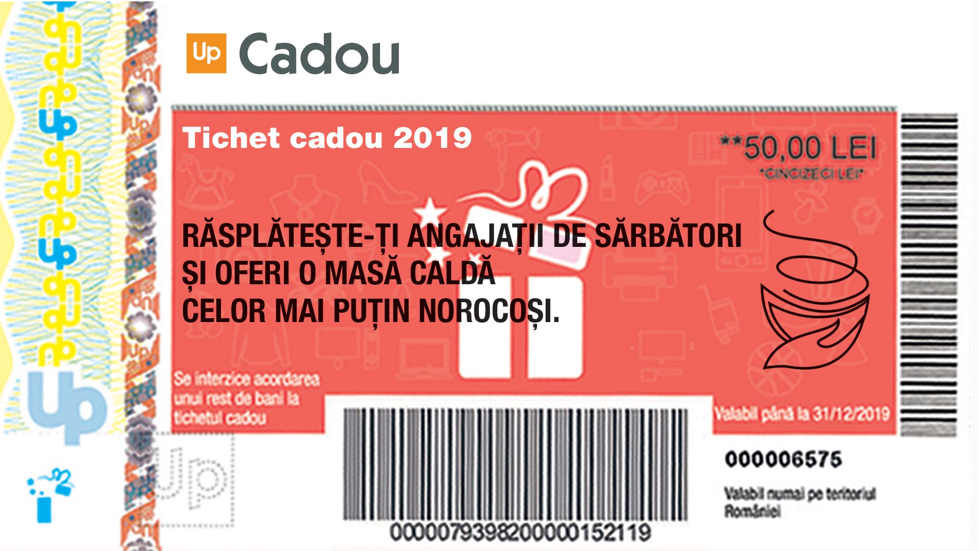 Vanzarile de tichete cadou, cu 15% mai mari in primele 10 luni din 2018 fata de 2017