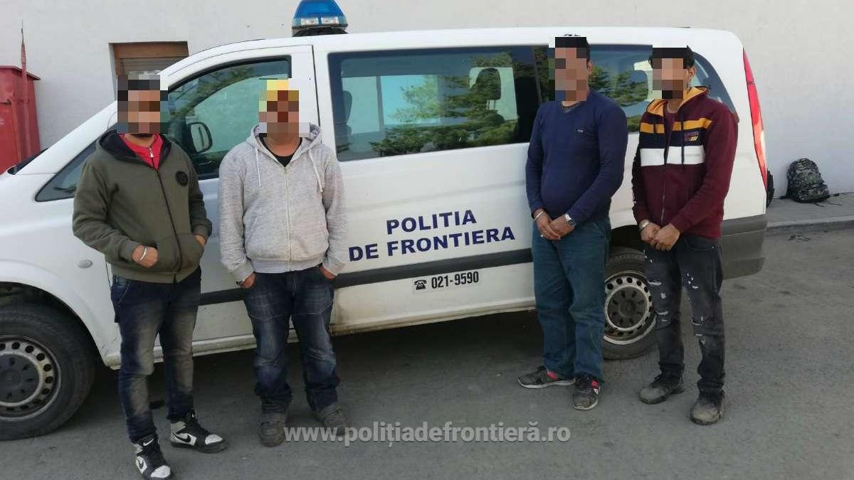 Migrație ilegală: șapte cetățeni turci au încercat să intre în România