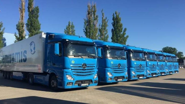 Harta transporturilor rutiere: cum circula marfurile pe soselele Romaniei