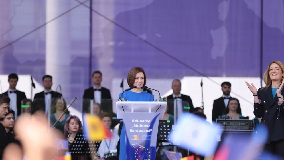 Maia Sandu: Putin va fi arestat dacă va intra pe teritoriul Republicii Moldova