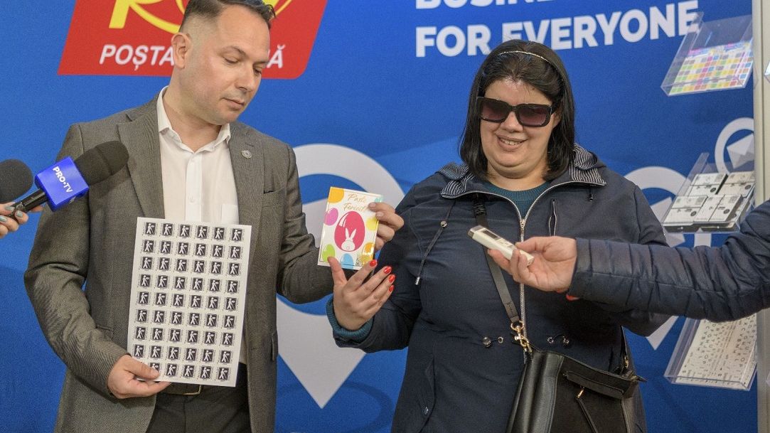 Poșta Română lansează primul oficiu poștal adaptat persoanelor nevăzătoare