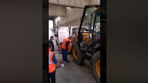 O fundație a adus pe Arena Națională produse în valoare de 430.000 de euro, pentru medici și persoane aflate în carantină