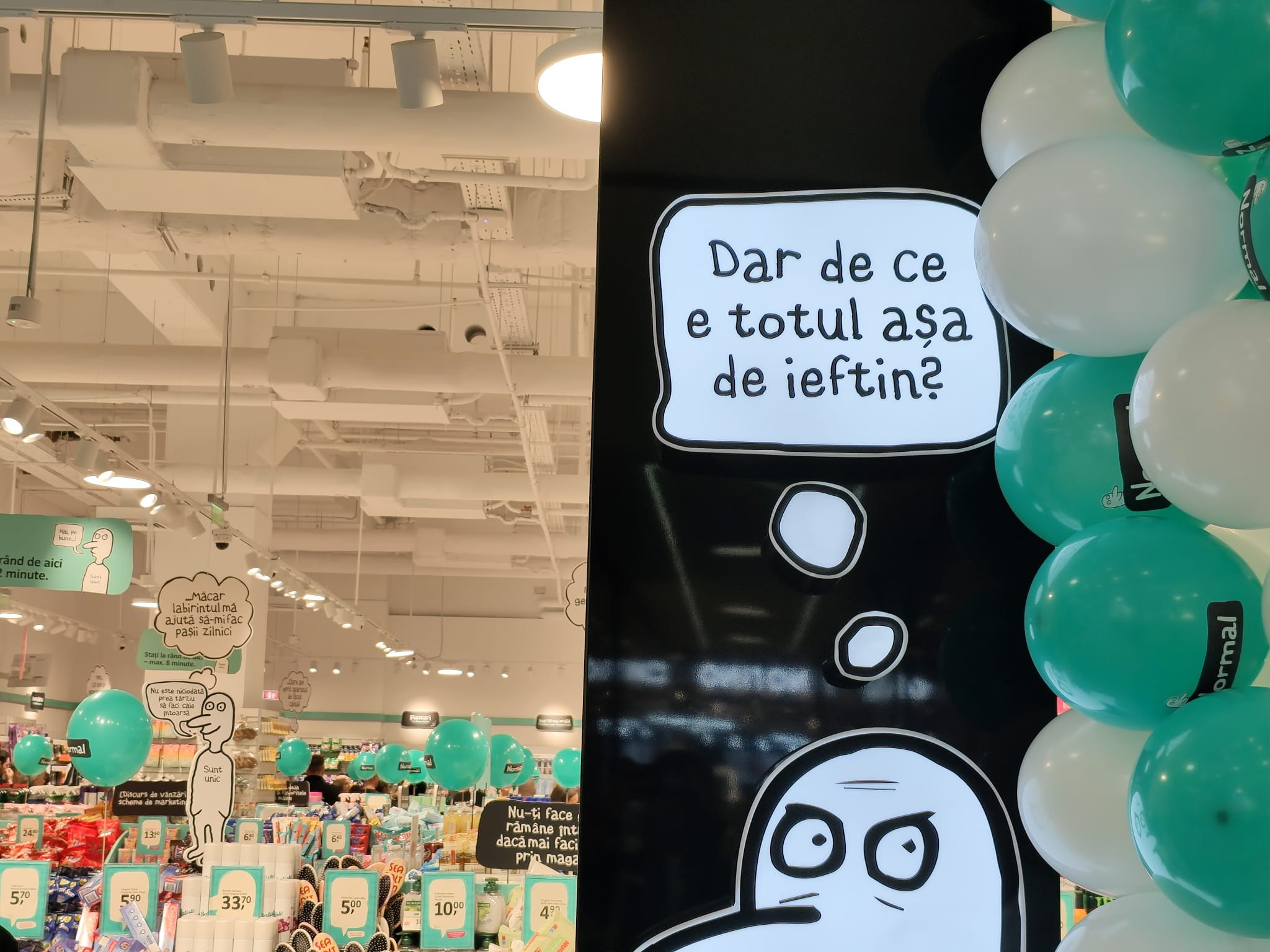 OFICIAL Cum arată magazinul NORMAL, deschis de danezi în Mega Mall: promite prețuri mici și premii pentru primii clienți