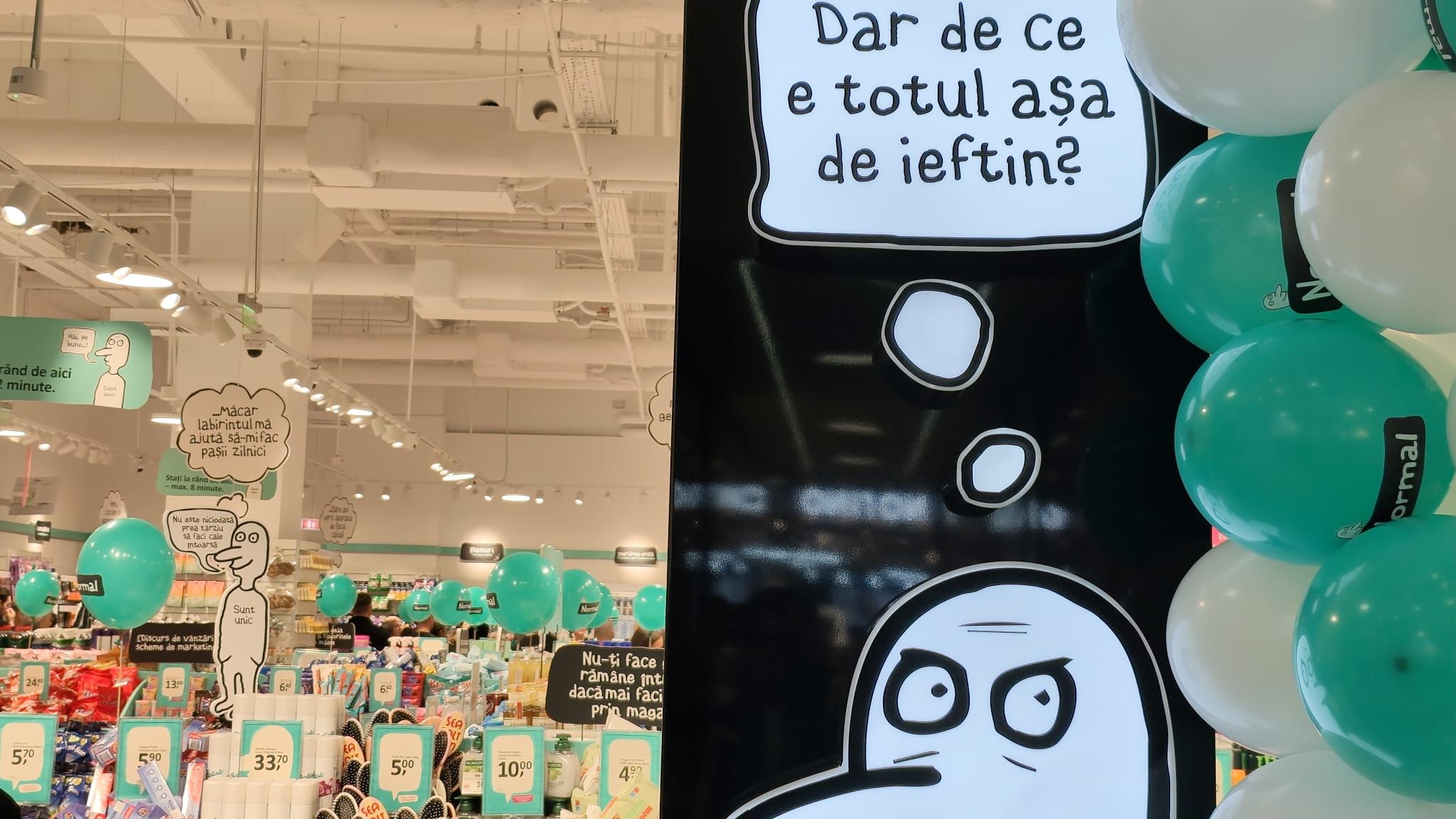 OFICIAL Cum arată magazinul NORMAL, deschis de danezi în Mega Mall: promite prețuri mici și premii pentru primii clienți