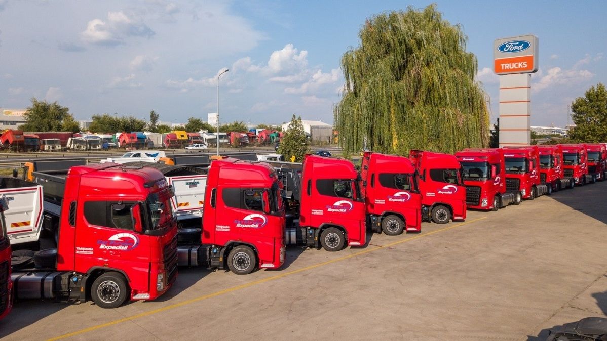 Cefin Trucks anunță livrarea unei flote Ford Trucks F-MAX către Est Europa Expediții. Expansiuna Ford Trucks continuă pe piața internațională.