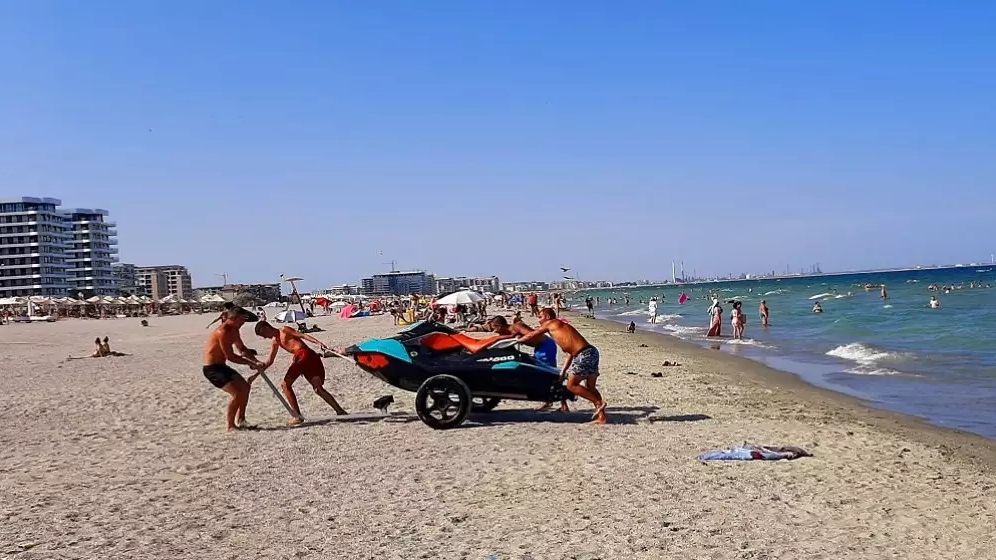 Constructorul plajei lărgite din Mamaia, despre proiect: Avem certitudinea că și peste 50 de ani plaja aceasta va fi tot aici