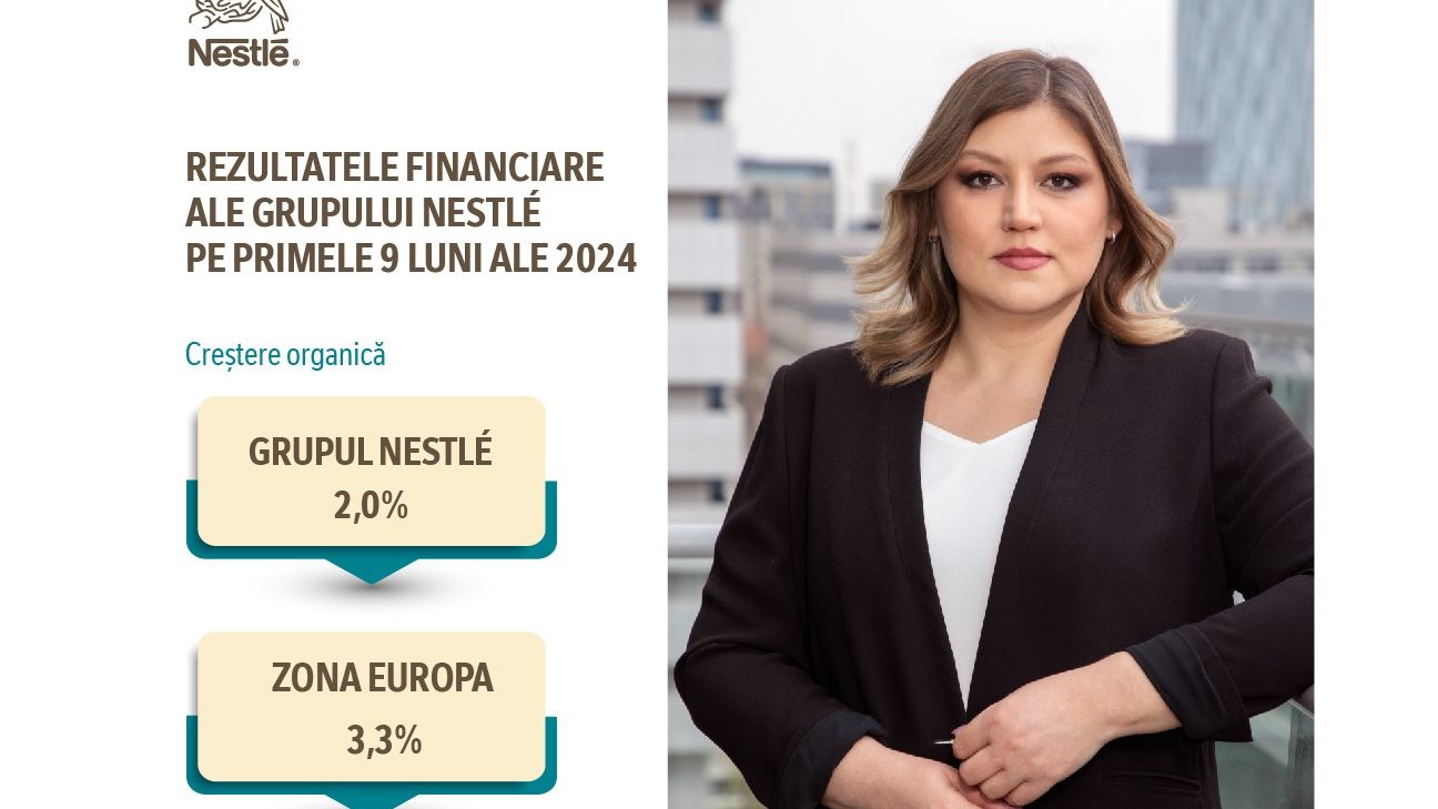Nestlé raportează vânzările pe primele nouă luni al anului 2024