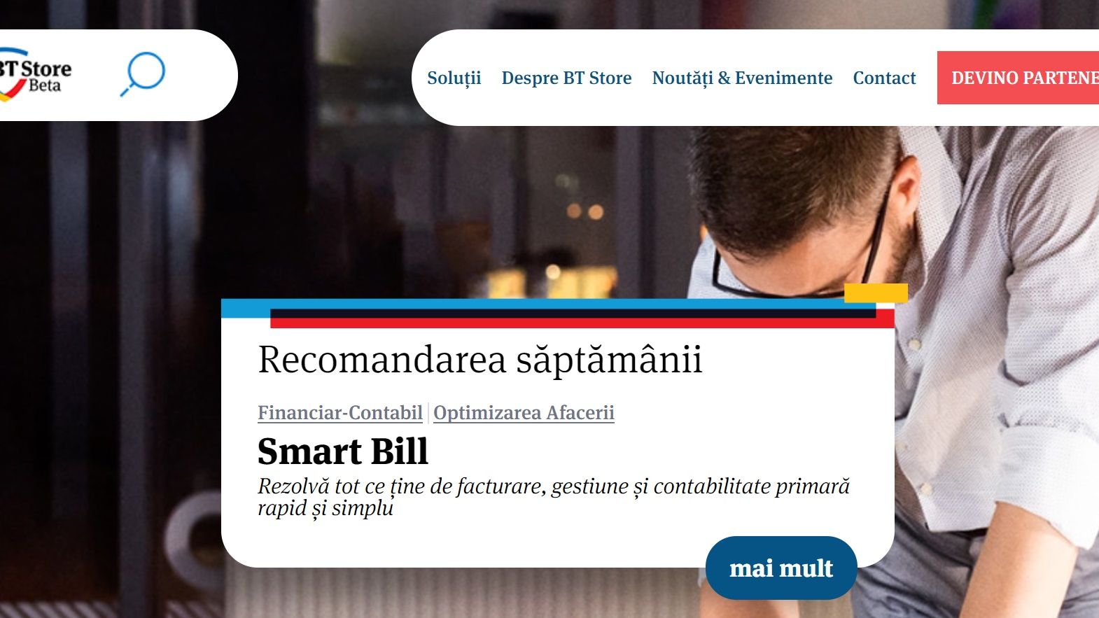 Banca Transilvania a lansat BT Store, un fel de "magazin online" cu solutii de management si gestiune pentru afacerile antreprenoriale