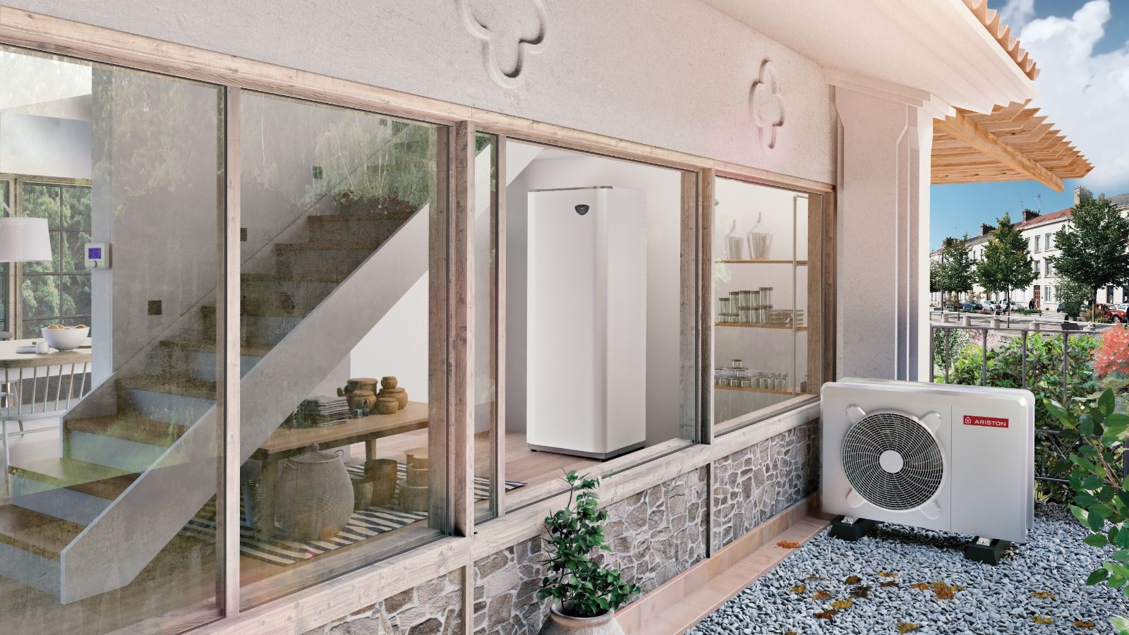 (P) Ariston aduce în locuințele din România tehnologia viitorului – pompele de căldură aer- apă Nimbus S Net