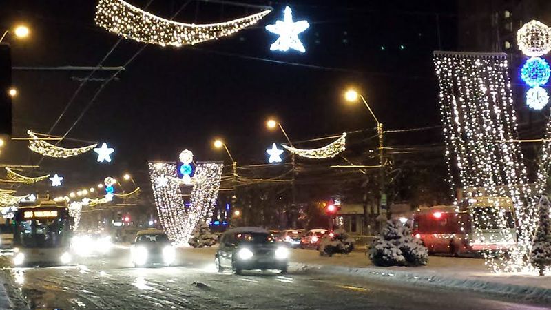 Bugete ENORME pentru luminitele de Craciun. Galati, Parisul romanesc