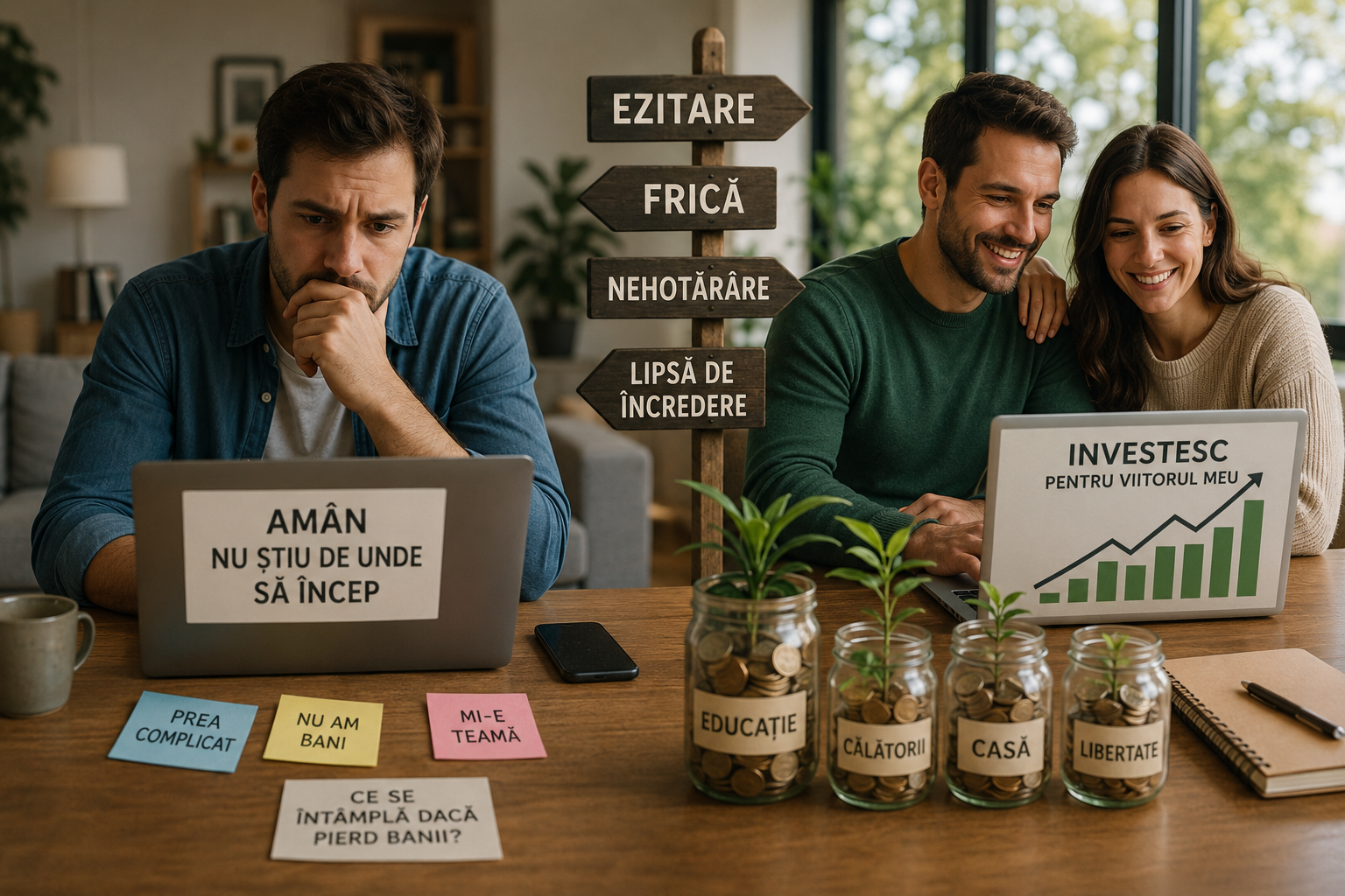 De ce nu investesc românii și cât îi poate costa această decizie