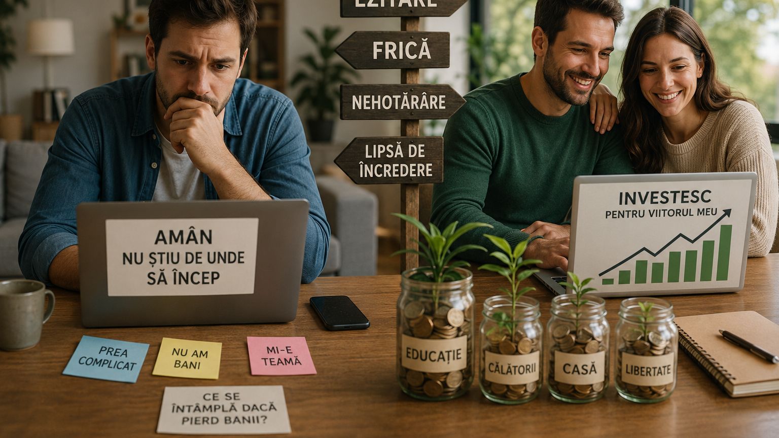 De ce nu investesc românii și cât îi poate costa această decizie