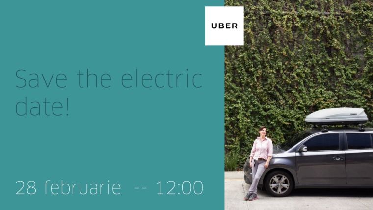 Uber lanseaza "serviciul electric" de ridesharing in Romania