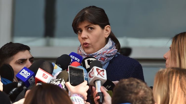 Laura Codruta Kovesi prezinta bilantul activitatii DNA in 2017. La sedinta participa presedintele Iohannis, insa nu si ministrul Justitiei