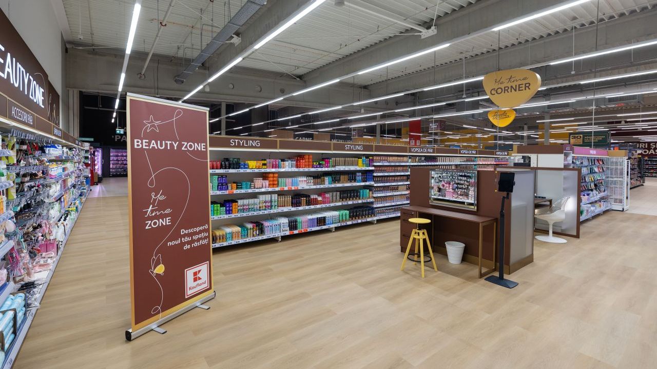 Kaufland extinde Beauty Zone la doar trei săptămâni de la lansare. Unde a deschis al doilea spațiu și ce urmează