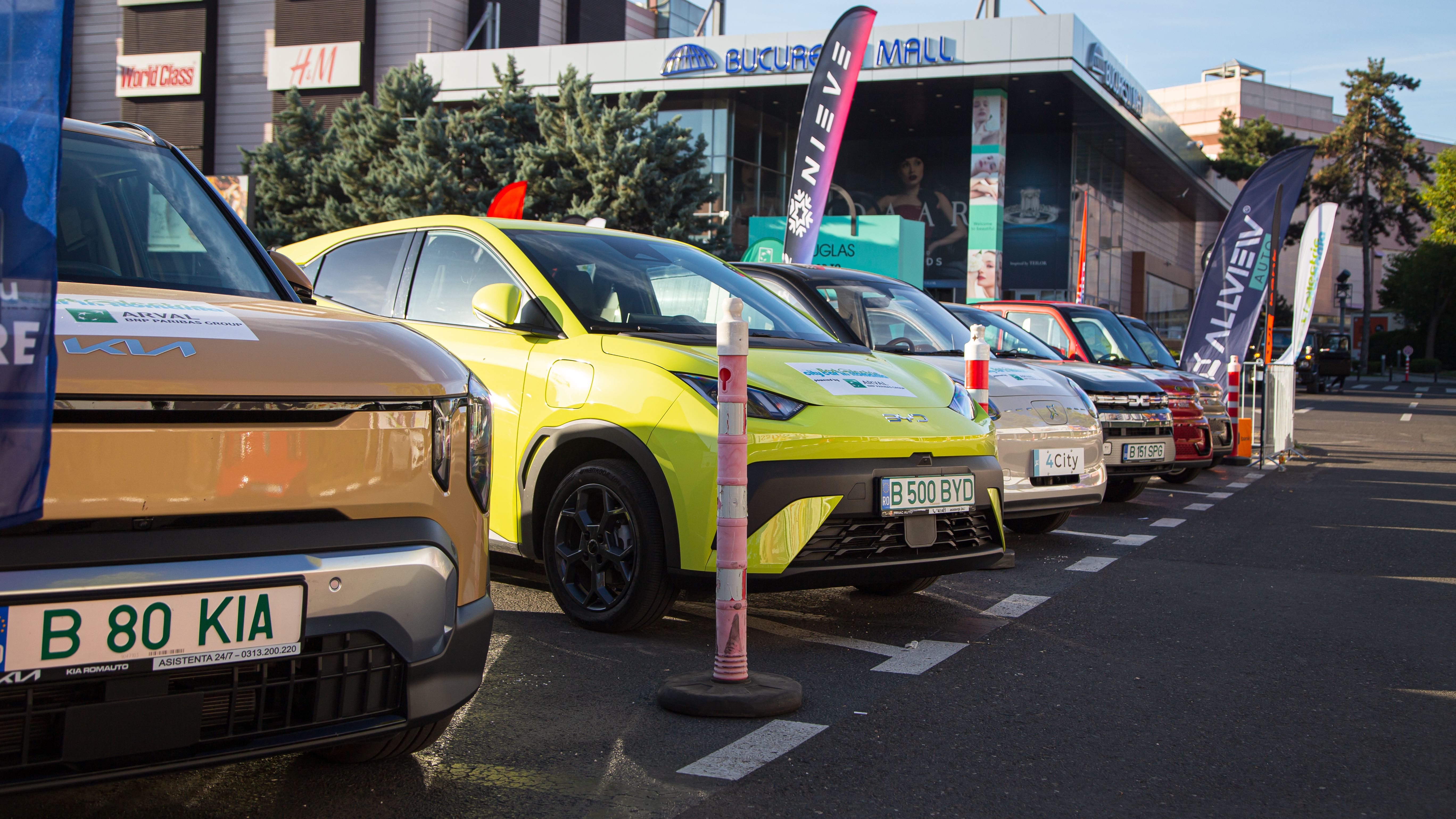 FOTO | Cum se conduc finalistele concursului Best Electric City Car 2026