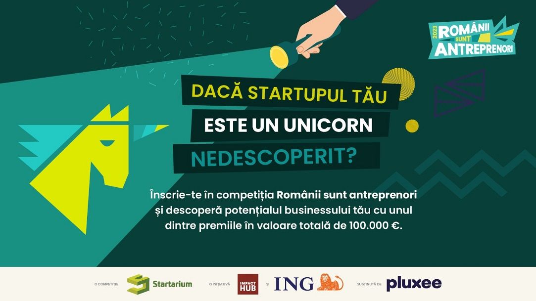 Premii de 100.000 de euro în competiția „Românii sunt antreprenori”: cum te poți înscrie