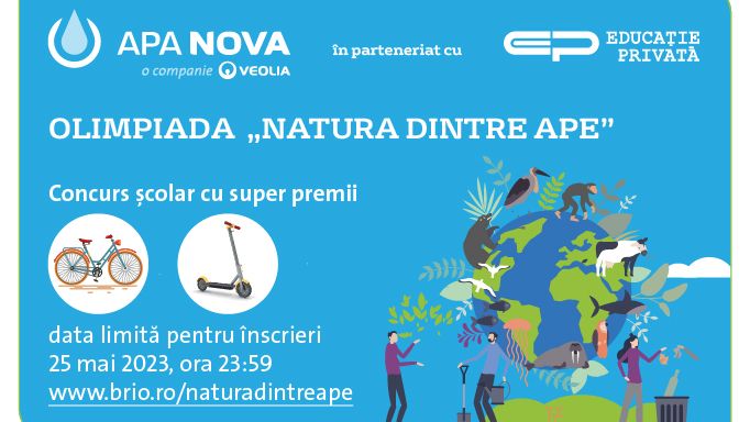 5,4,3,2,1 ...start în competiția școlară de biologie, NATURA DINTRE APE!