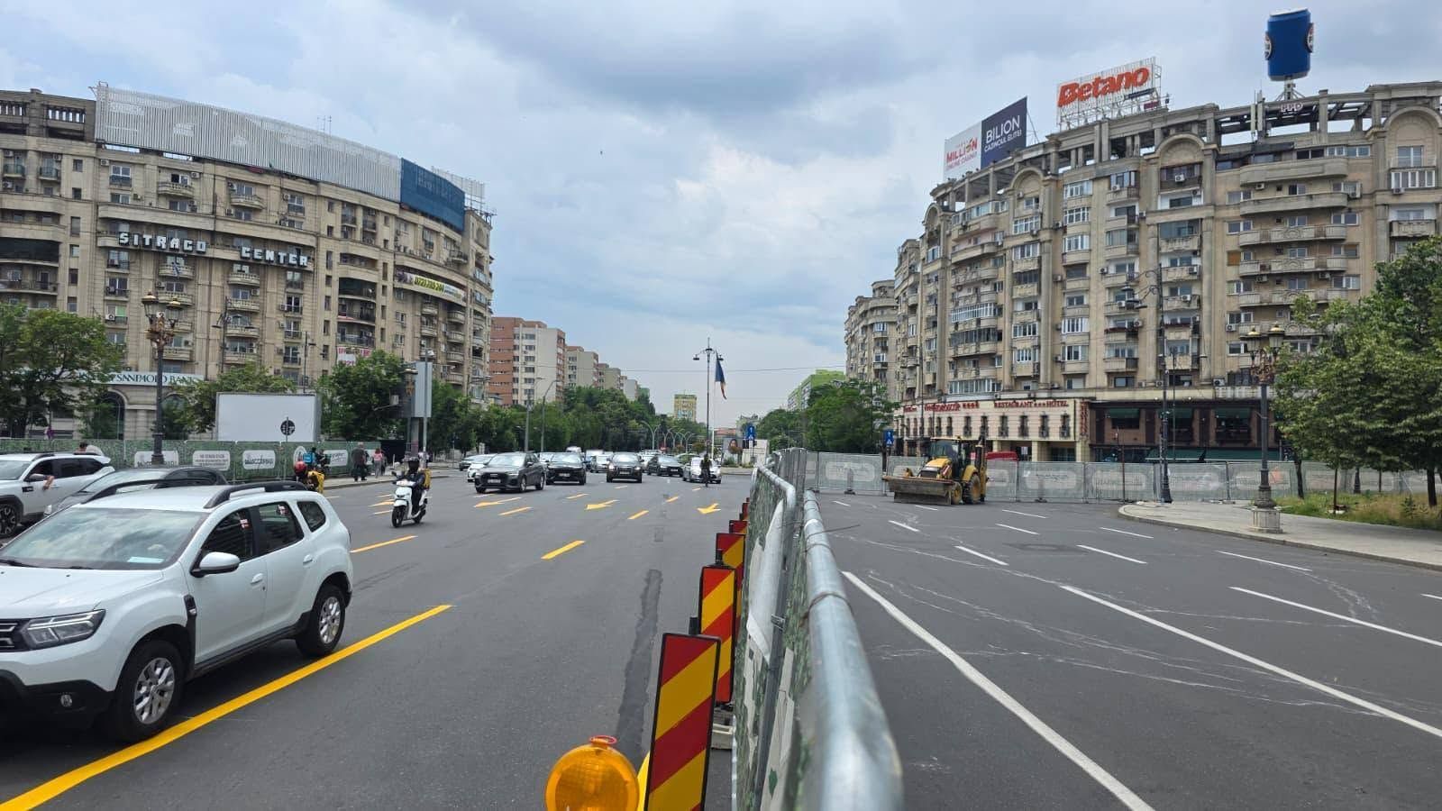 Șantierul de la Planșeul Unirii schimbă din nou traficul în București: ce rute trebuie să folosească șoferii