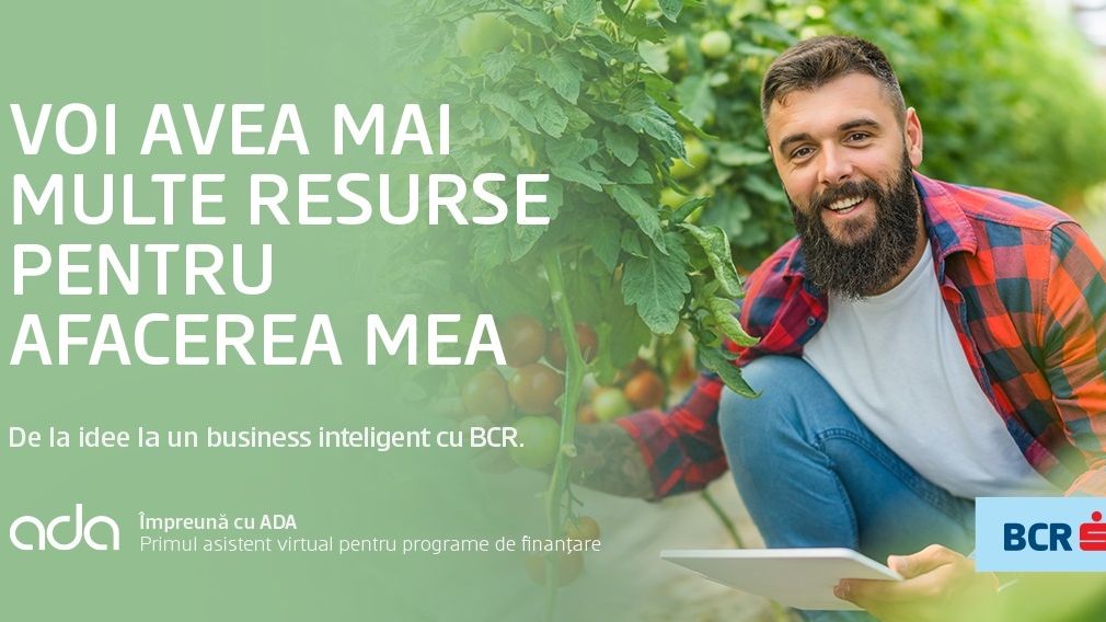”Salut! Sunt ADA!” Cum te poate ajuta asistentul virtual BCR să accesezi fonduri europene