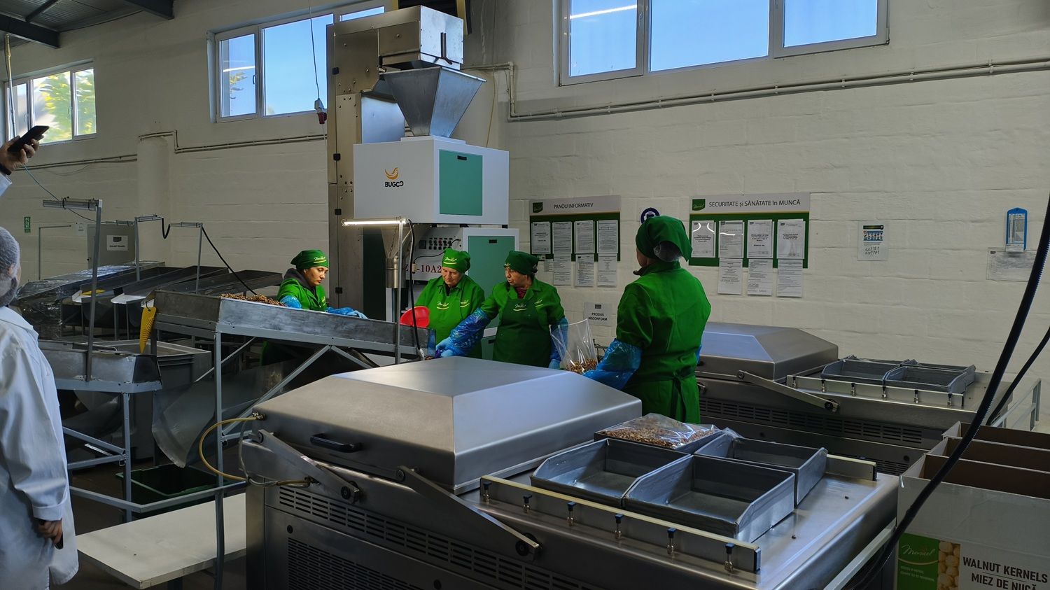 [FOTO] În fabrica furnizorului de fructe uscate care vinde prin Kaufland, Lidl și Selgros. Hale abandonate transformate într-o afacere de familie moldovenească - Poza 5