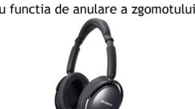 Primele casti digitale din lume cu functia de anulare a zgomotului