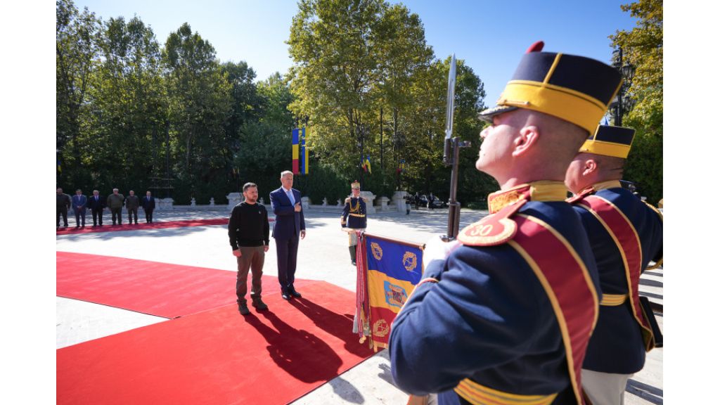 Volodimir Zelenski, prima vizită oficială în România - Imagine 11