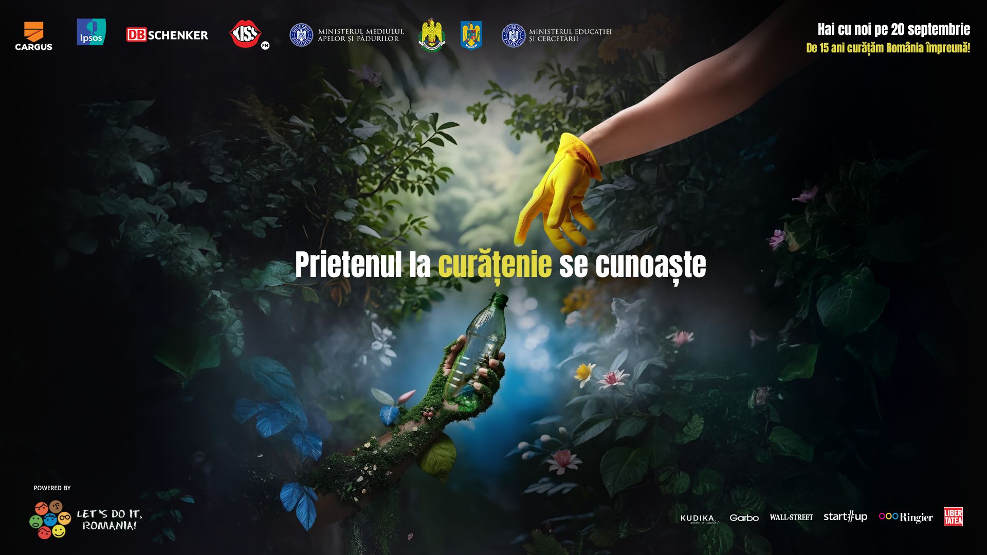 Cu o lună înainte, 17.000 de români s-au înscris la prima Zi de Curățenie Națională