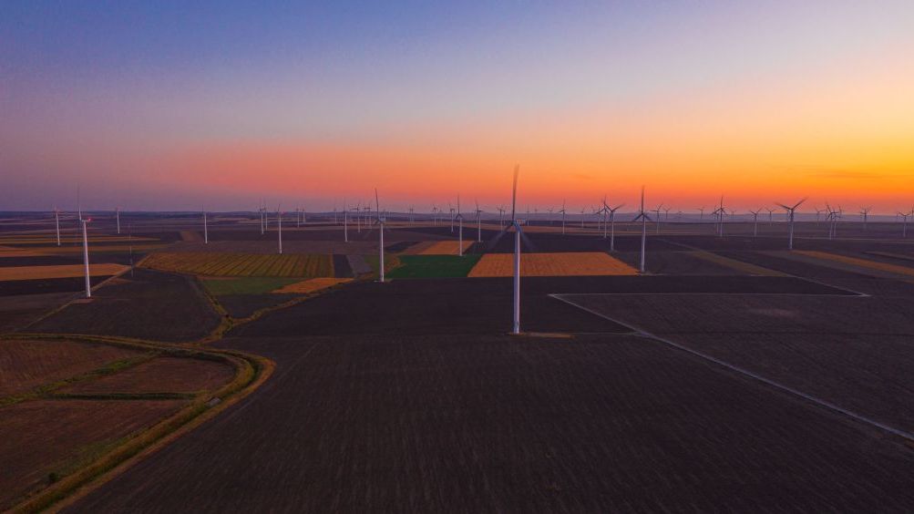 [FOTO] In vizita la cel mai mare parc eolian pe uscat din Europa