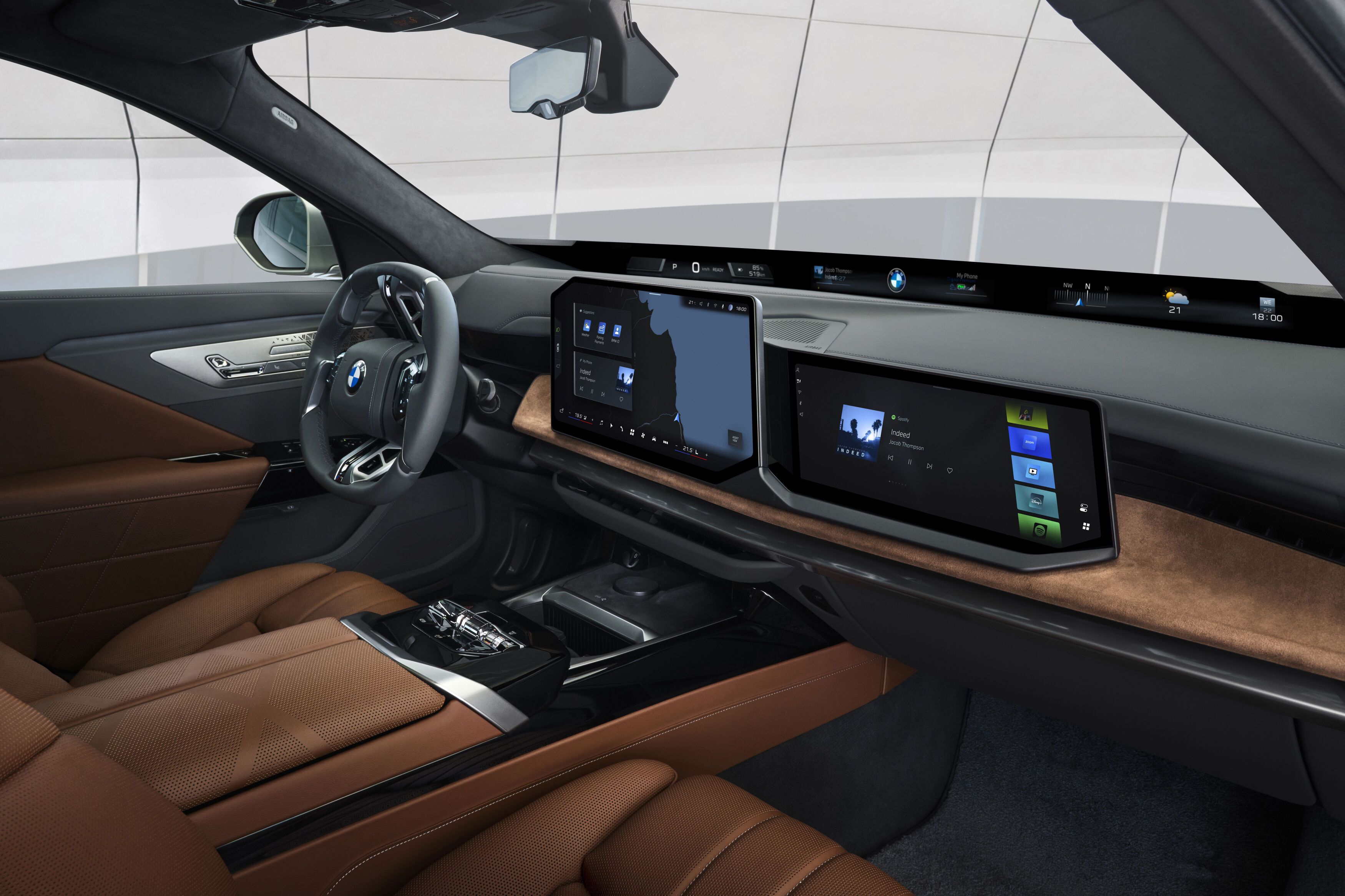 FOTO | BMW schimbă „fața” navei amiral Seria 7. Versiunea electrică i7 are acum o autonomie de peste 720 km - Poza 16